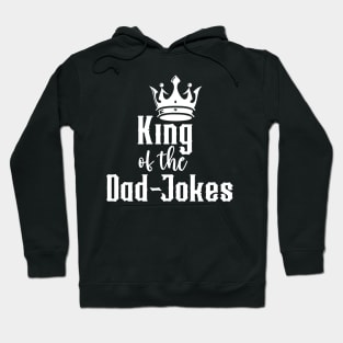 King of the Dad Jokes (for Dark Shirts) Hoodie